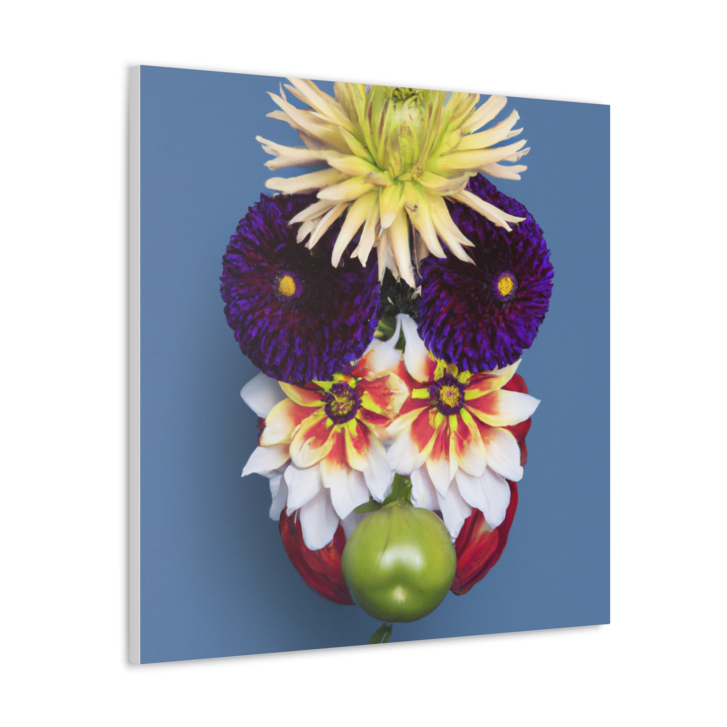 "Jeff Koons-Inspired Flower Canvas Prints" by PenPencilArt