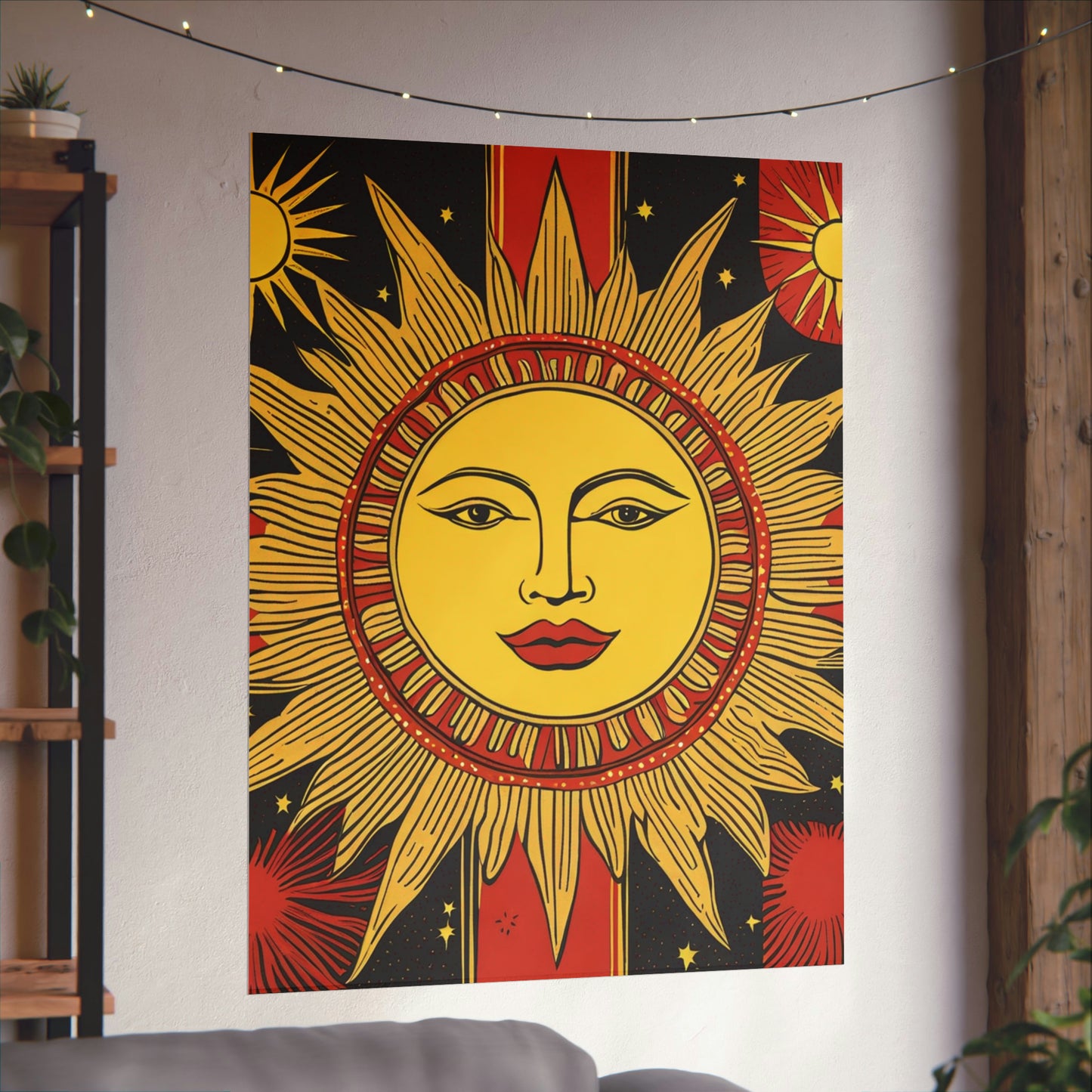 "Andy Warhol Inspired "The Sun" Poster Print" by PenPencilArt