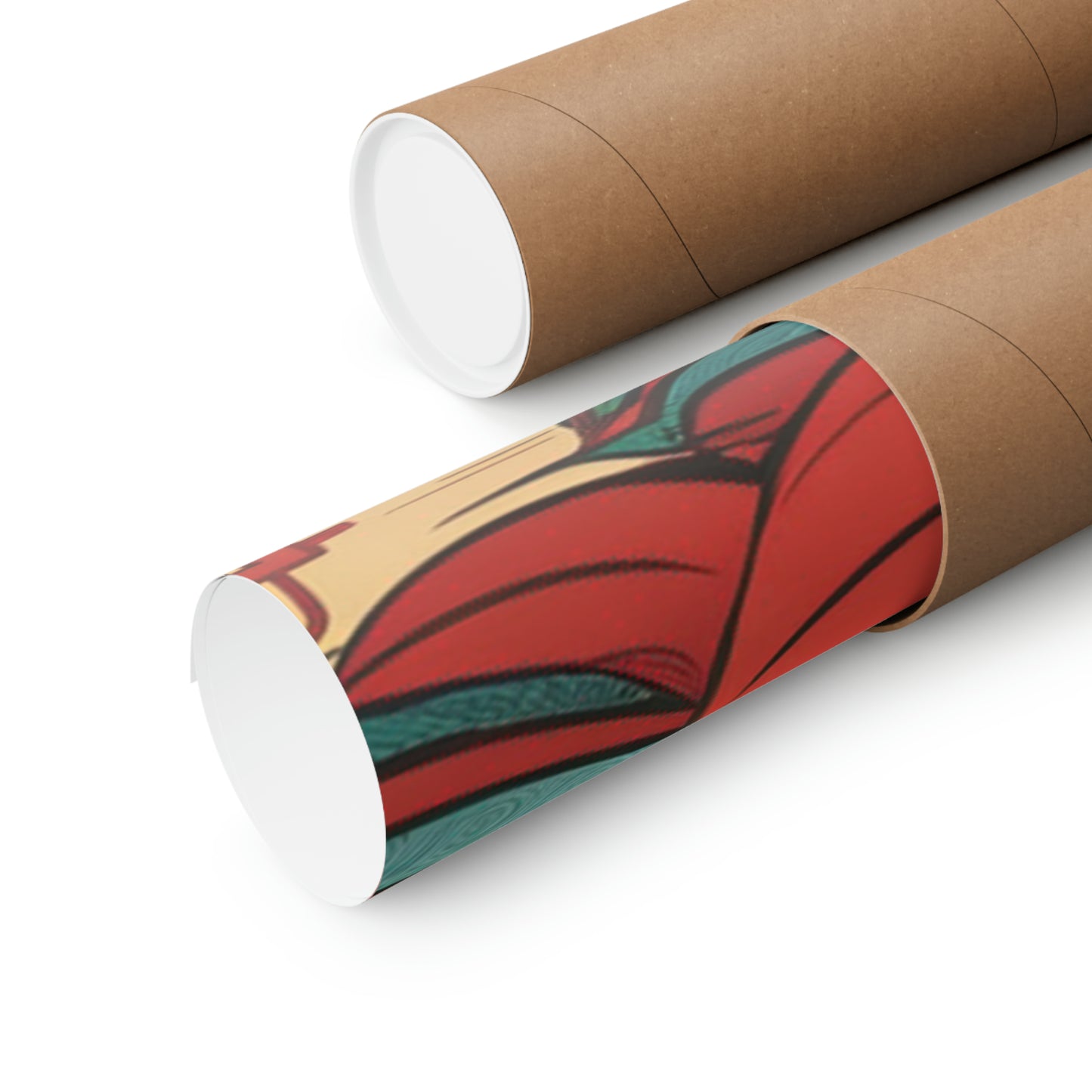 "Qiu Ying-Inspired Justice Poster Prints for Home Decor" by PenPencilArt