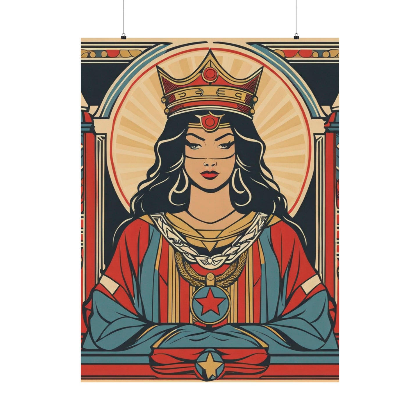 "Justice Inspired Nara Yoshimoto Poster Prints" by PenPencilArt