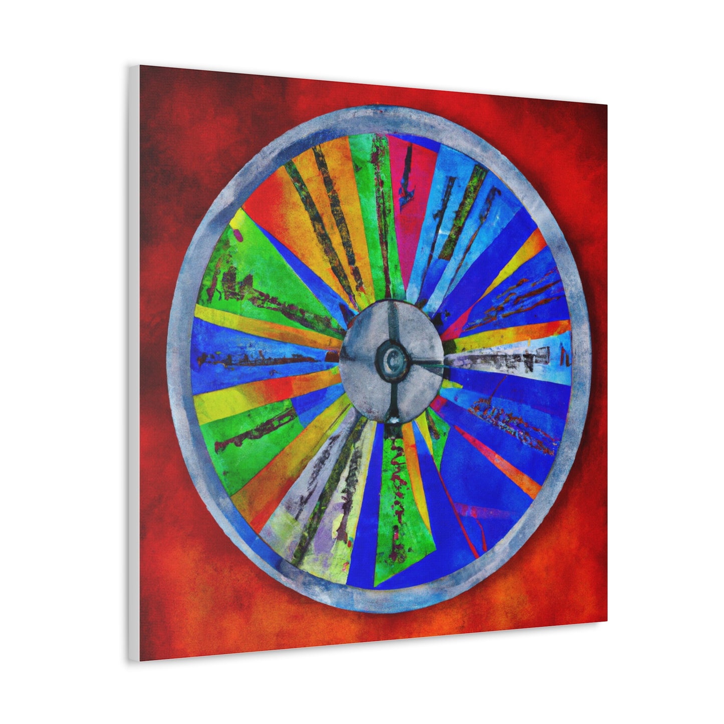 "Fortune Inspired Canvas Prints of Mimmo Rotella Artwork" by PenPencilArt