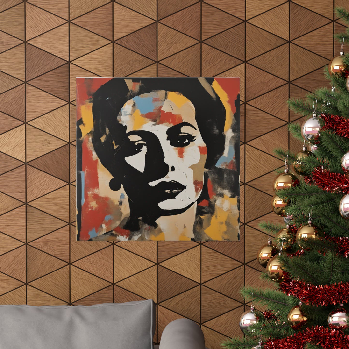 "Mimmo Rotella-Inspired Death Print Poster" by PenPencilArt