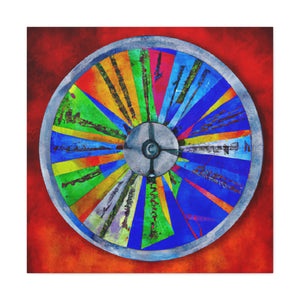 "Fortune Inspired Canvas Prints of Mimmo Rotella Artwork" by PenPencilArt