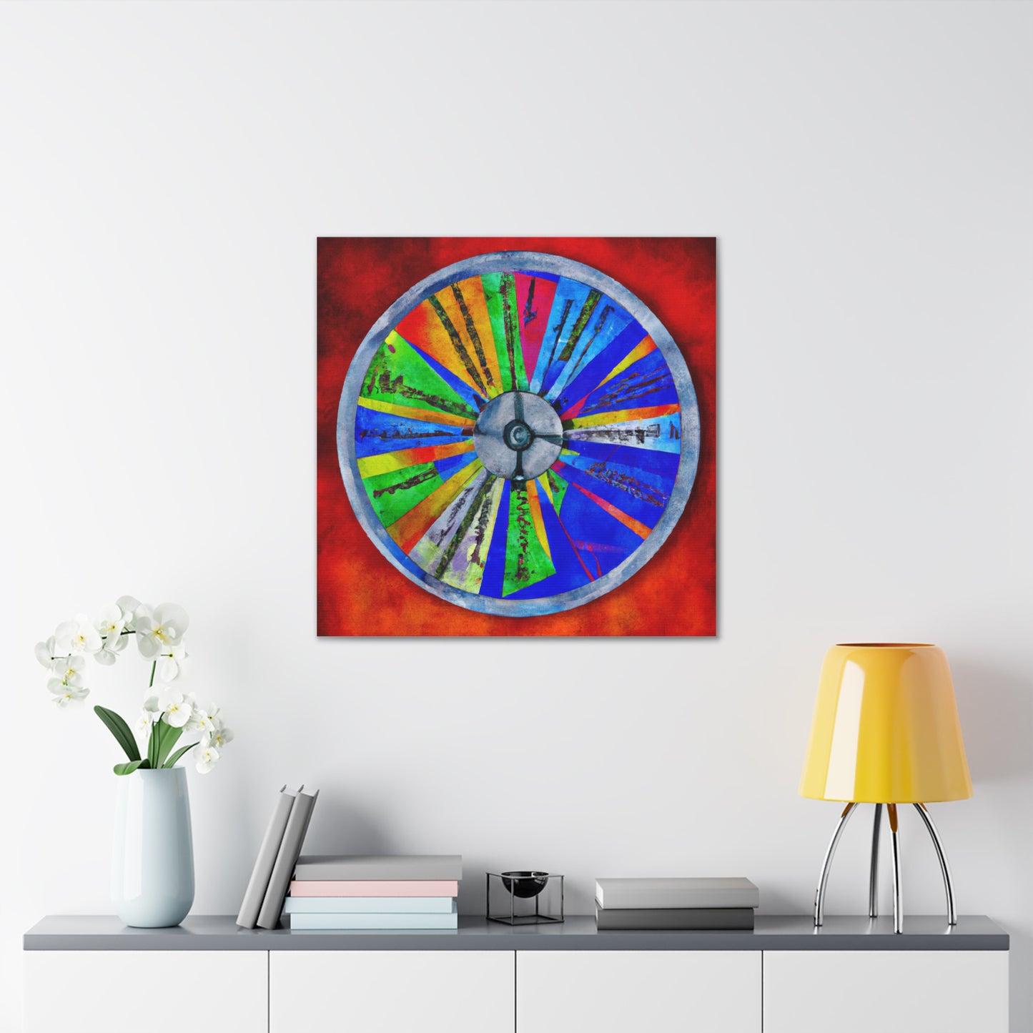 "Fortune Inspired Canvas Prints of Mimmo Rotella Artwork" by PenPencilArt