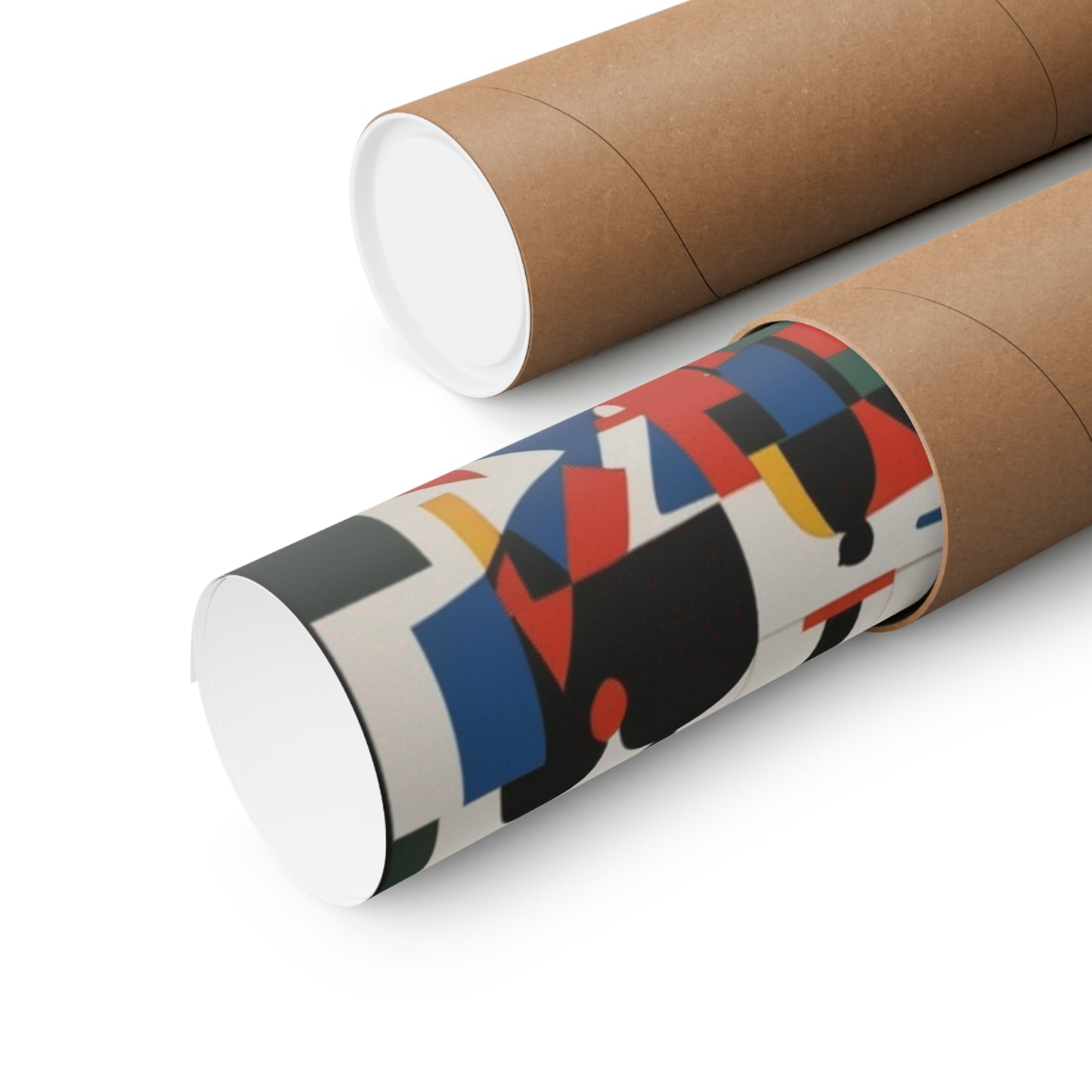 "Kazimir Malevich-Inspired Death Poster Print" by PenPencilArt