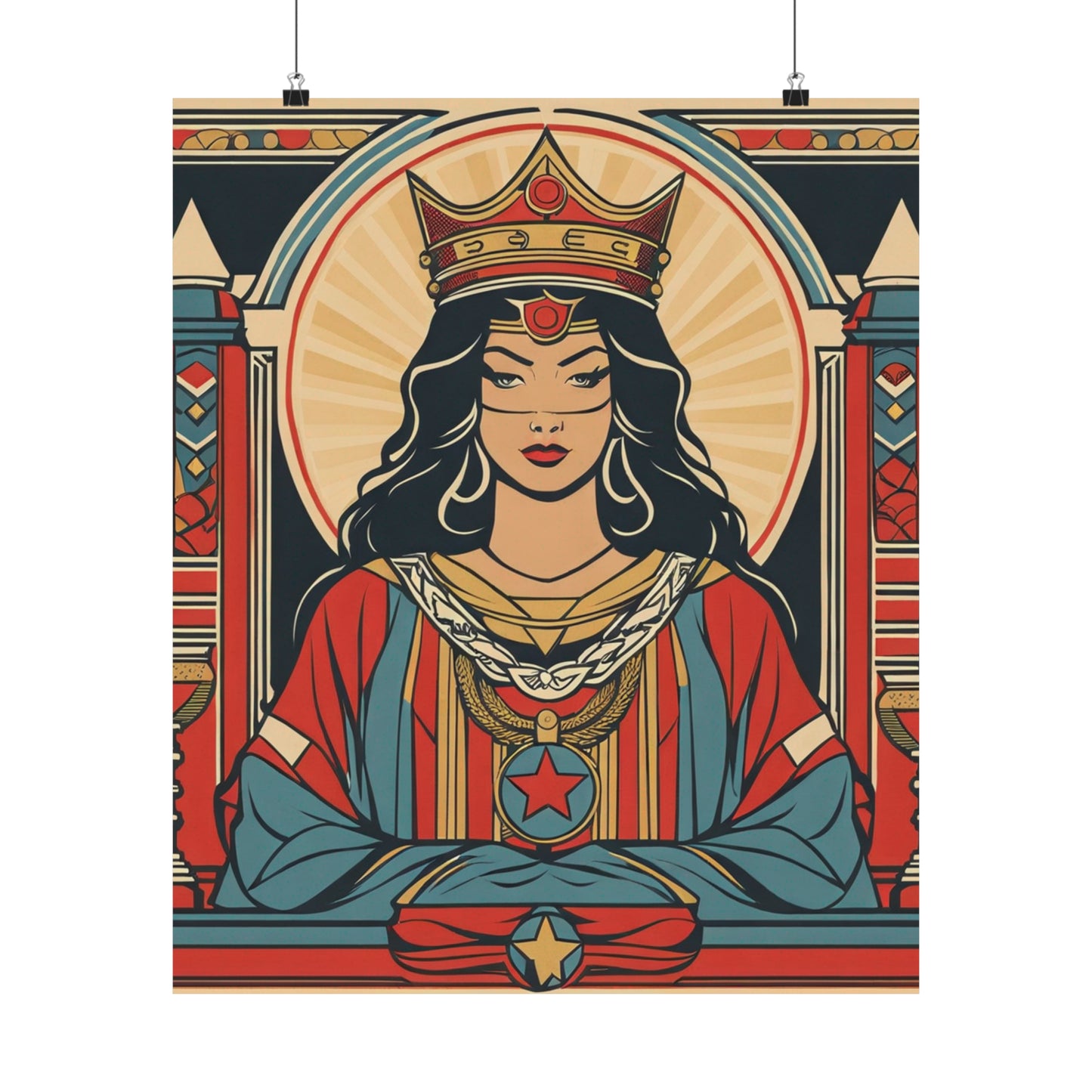 "Justice Inspired Nara Yoshimoto Poster Prints" by PenPencilArt