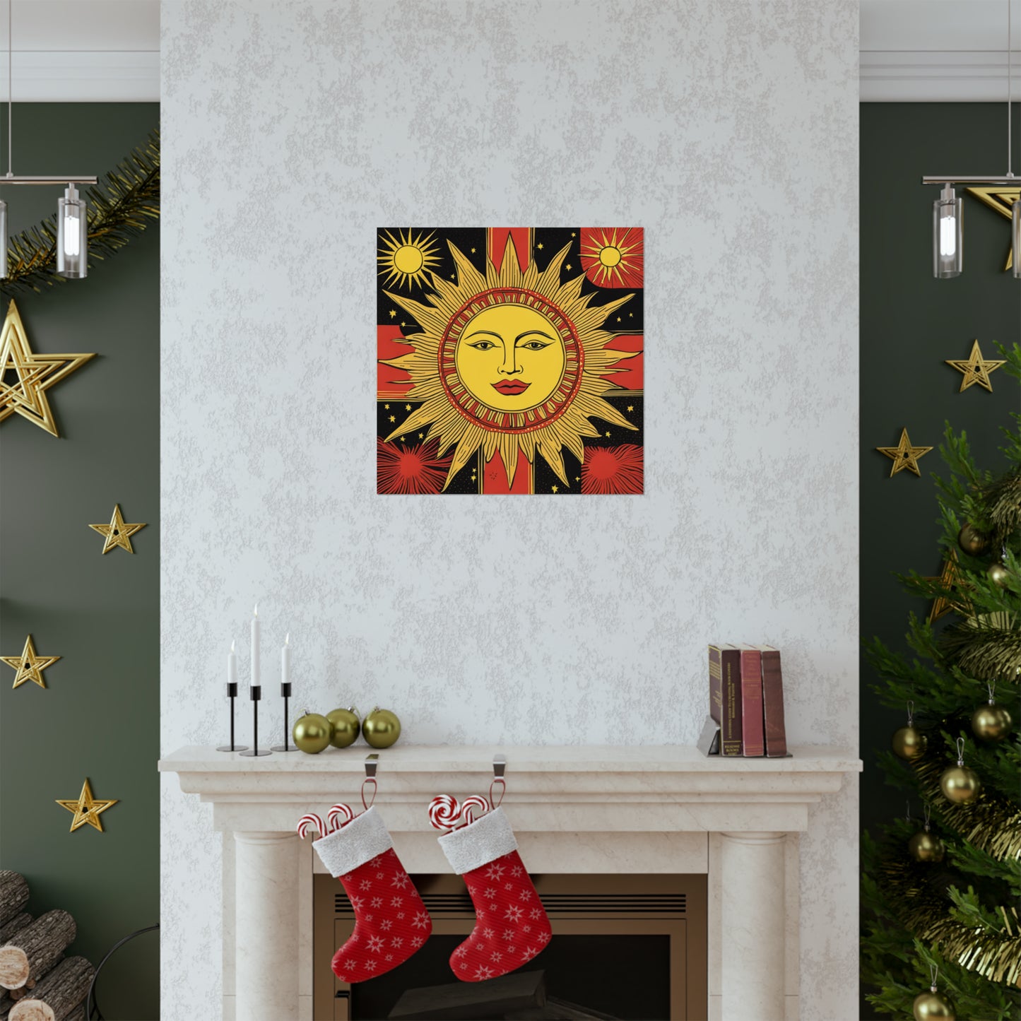 "Andy Warhol Inspired "The Sun" Poster Print" by PenPencilArt