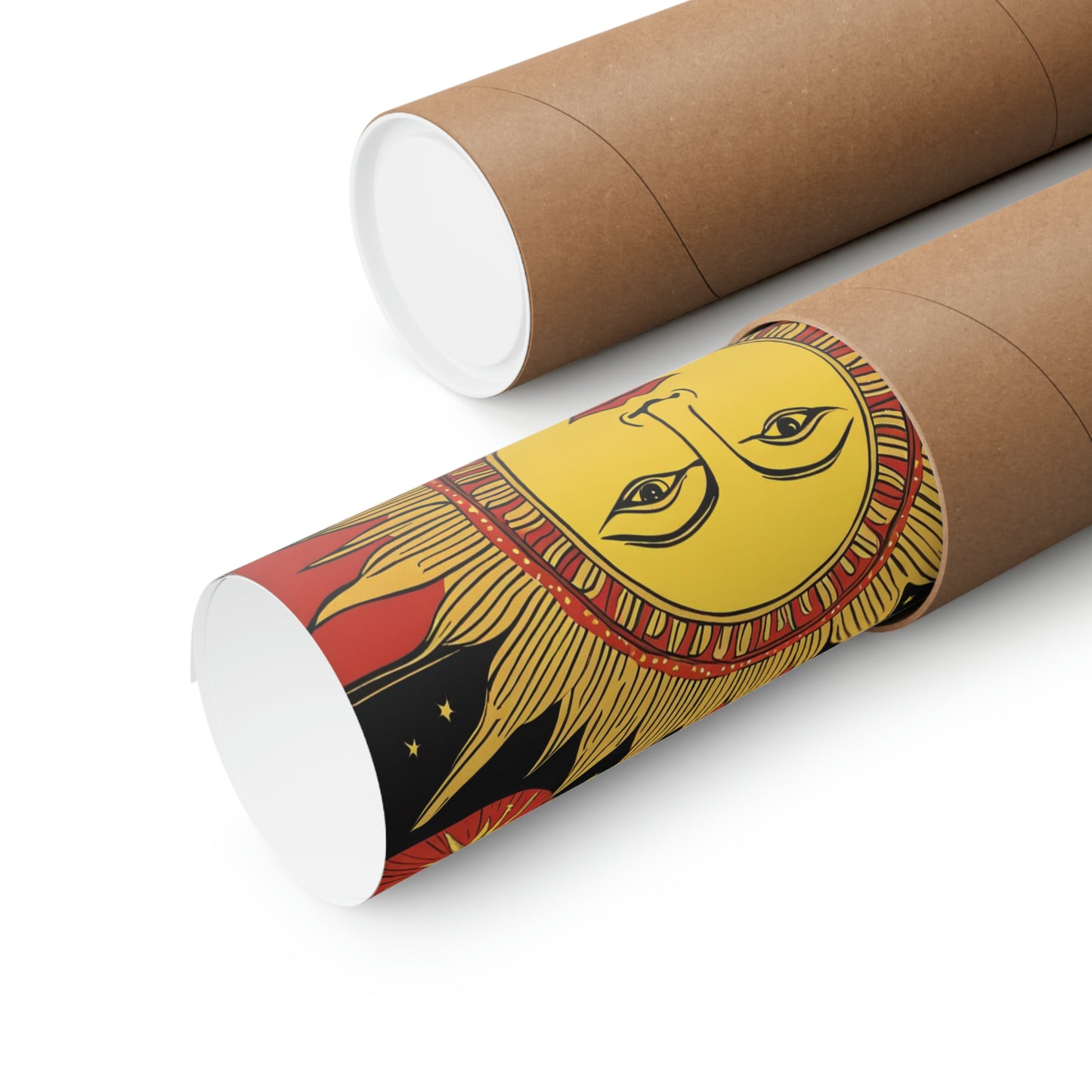 "Andy Warhol Inspired "The Sun" Poster Print" by PenPencilArt