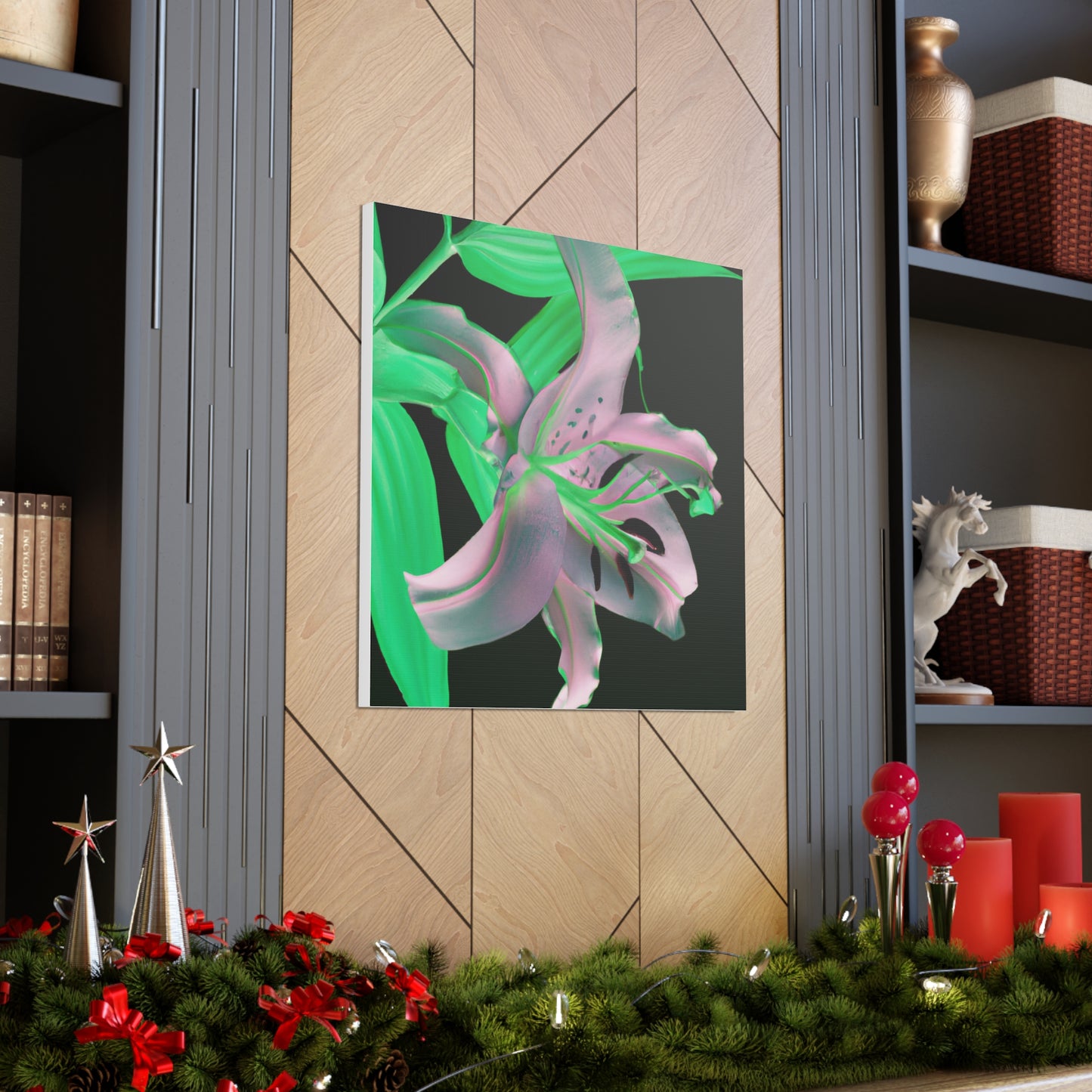 "Hariton Pushwagner-Inspired Flower Canvas Prints" by PenPencilArt