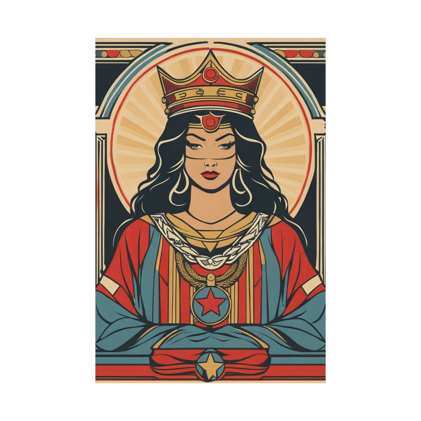 "Justice Inspired Nara Yoshimoto Poster Prints" by PenPencilArt