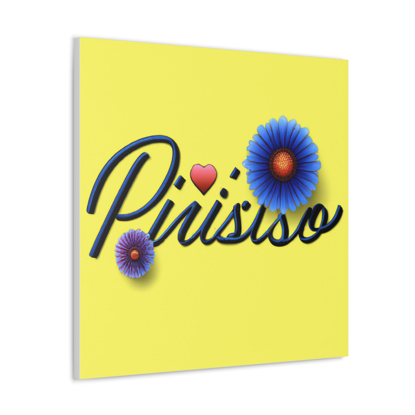 "Flowers Canvas Print Inspired by Robert Indiana - Art for Your Home” by PenPencilArt