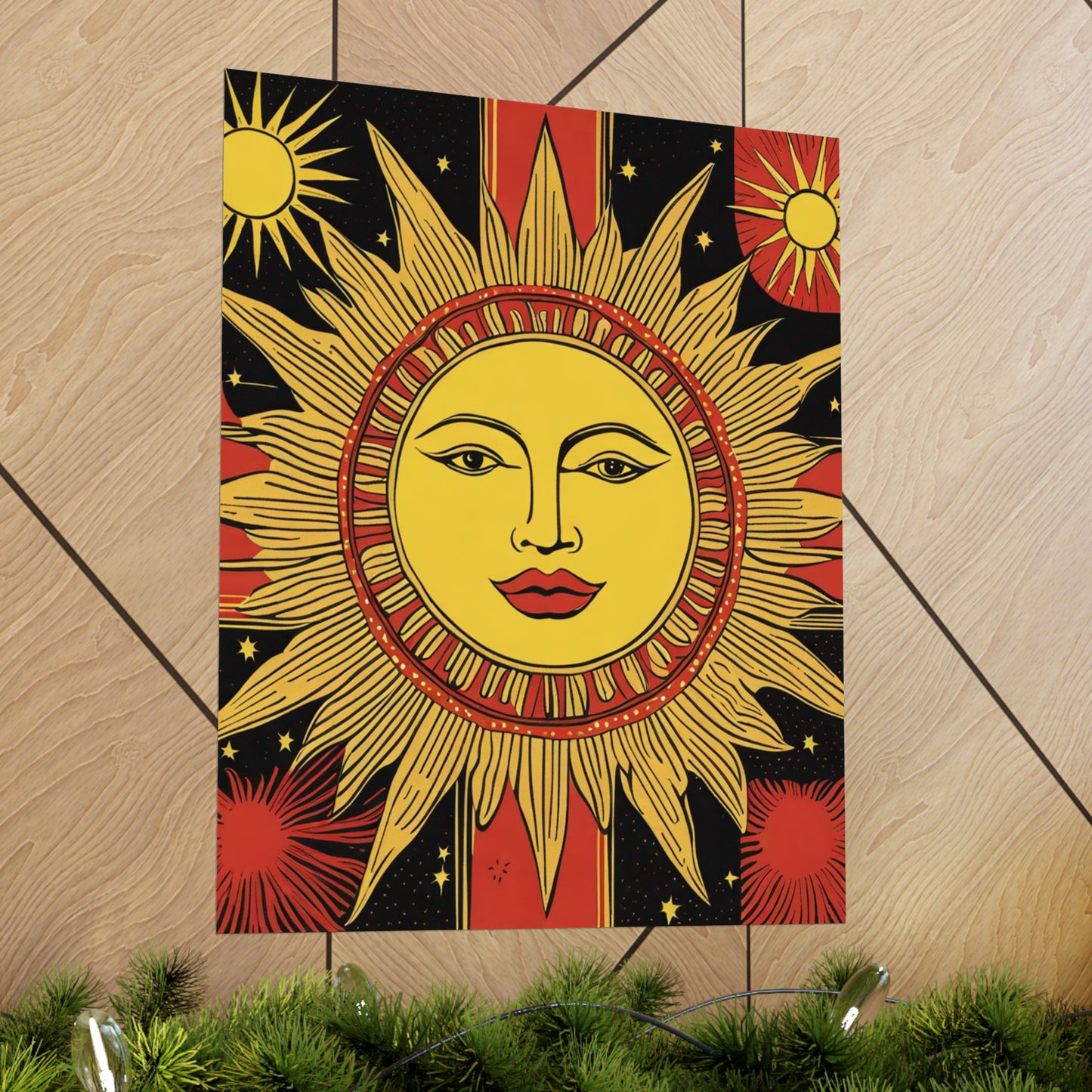 "Andy Warhol Inspired "The Sun" Poster Print" by PenPencilArt