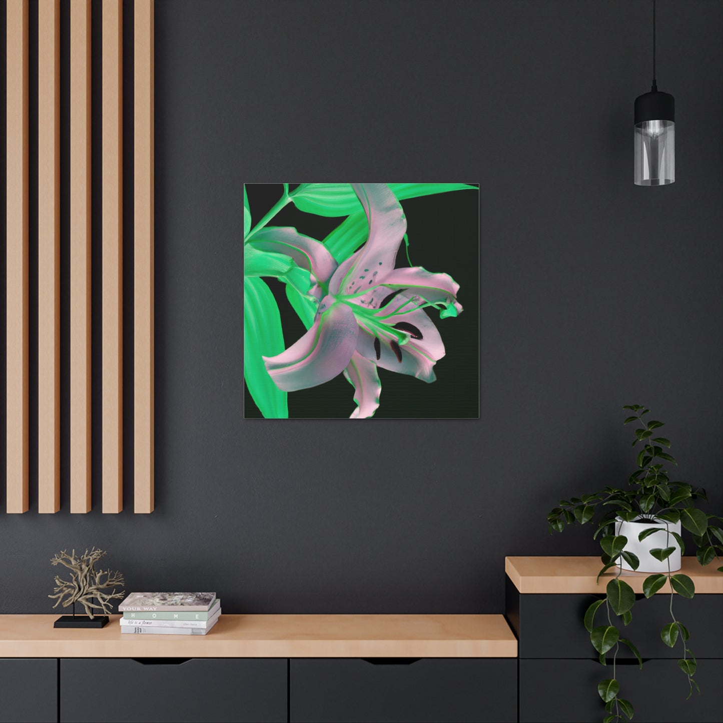 "Hariton Pushwagner-Inspired Flower Canvas Prints" by PenPencilArt