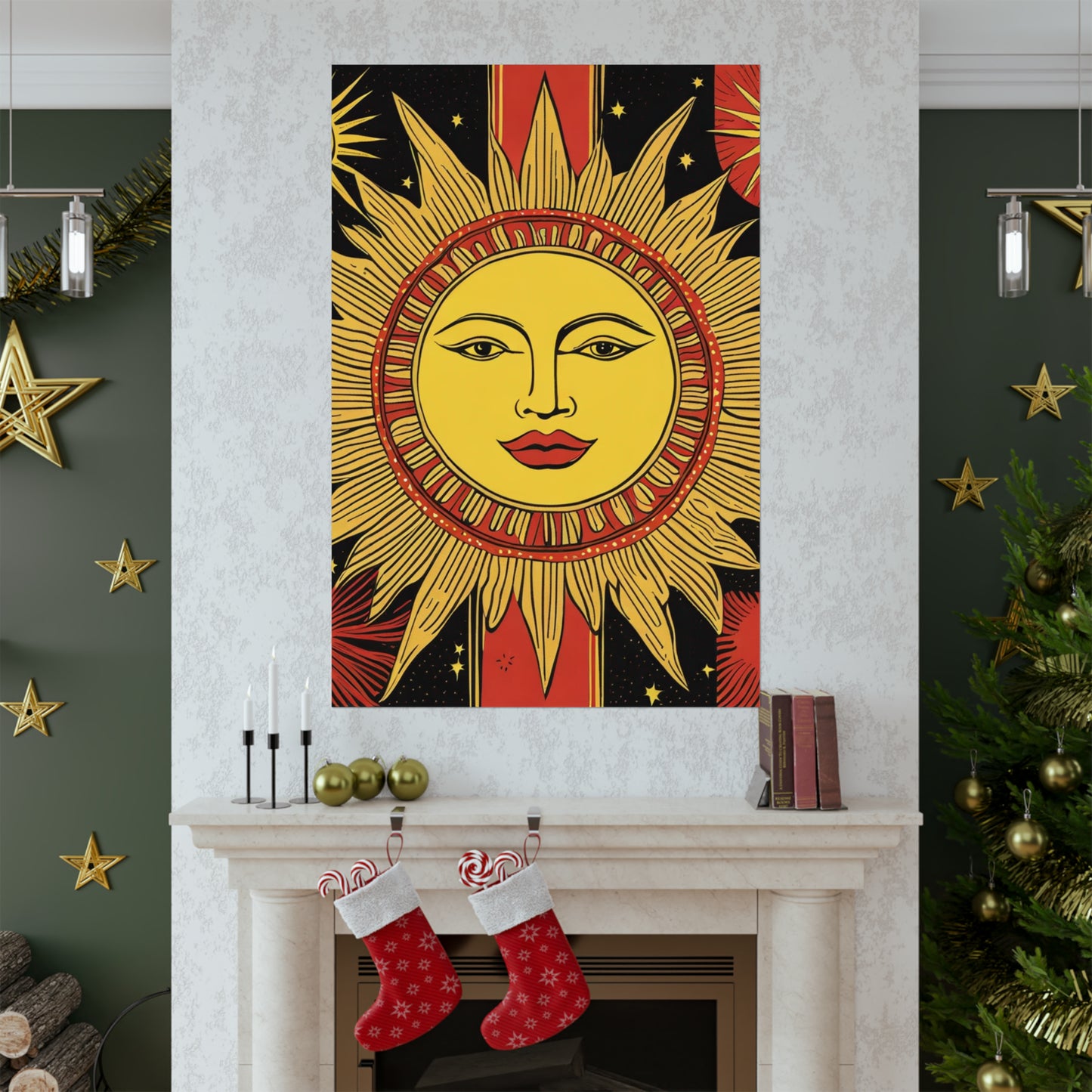 "Andy Warhol Inspired "The Sun" Poster Print" by PenPencilArt