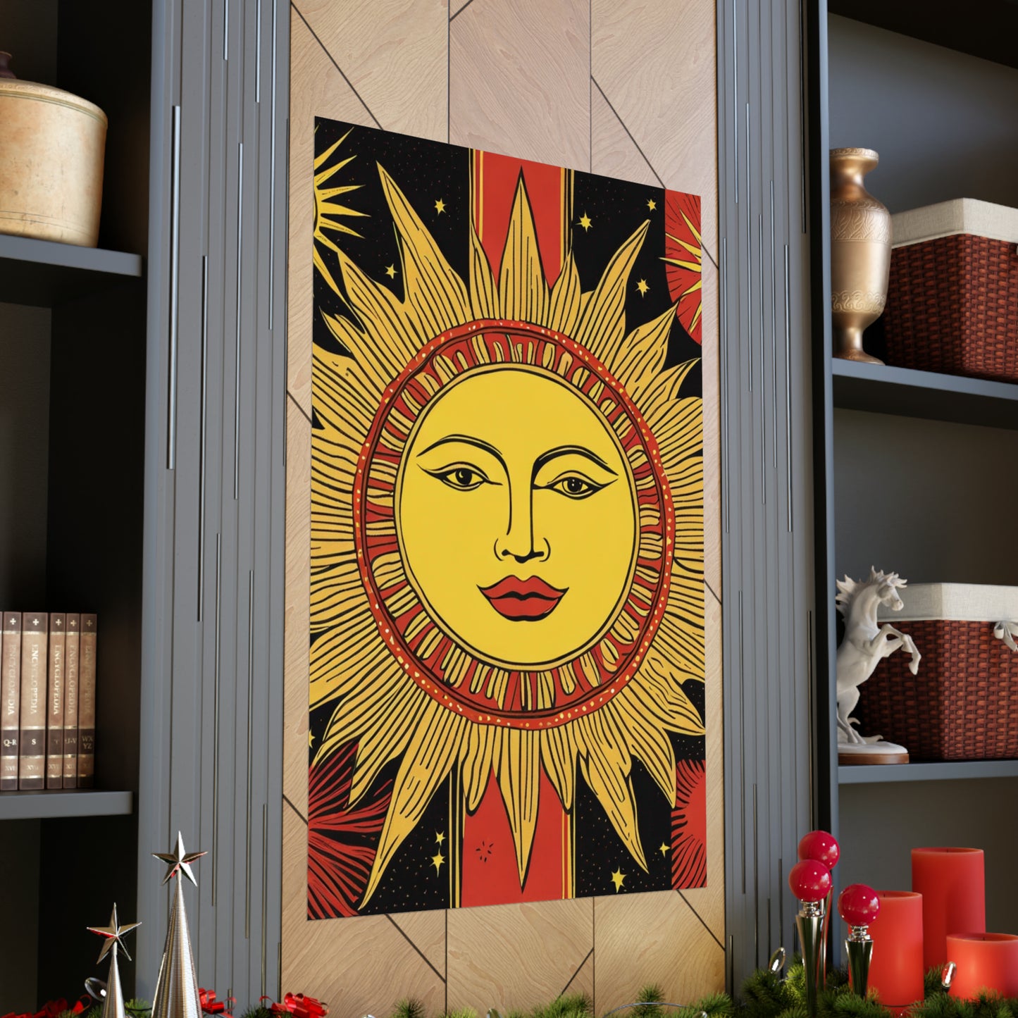 "Andy Warhol Inspired "The Sun" Poster Print" by PenPencilArt