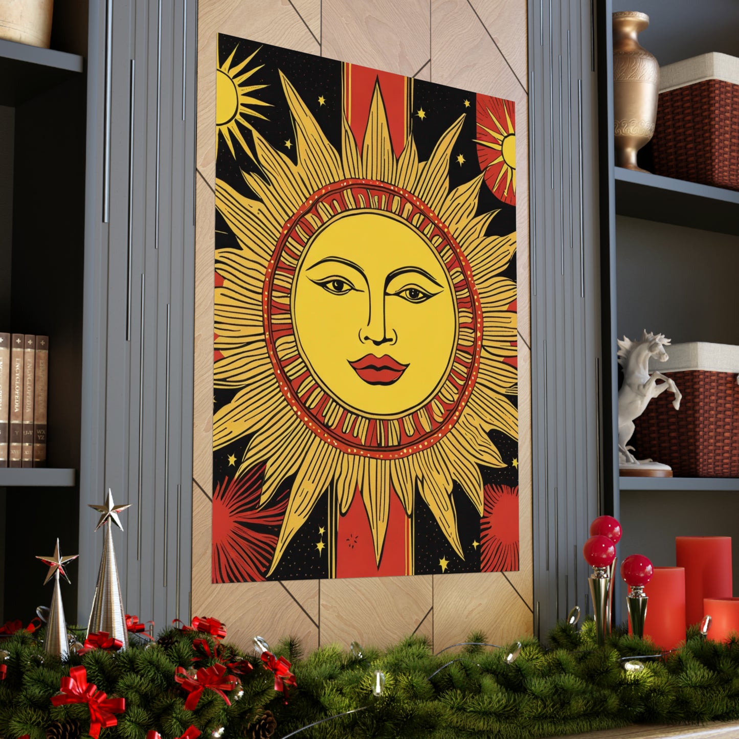 "Andy Warhol Inspired "The Sun" Poster Print" by PenPencilArt