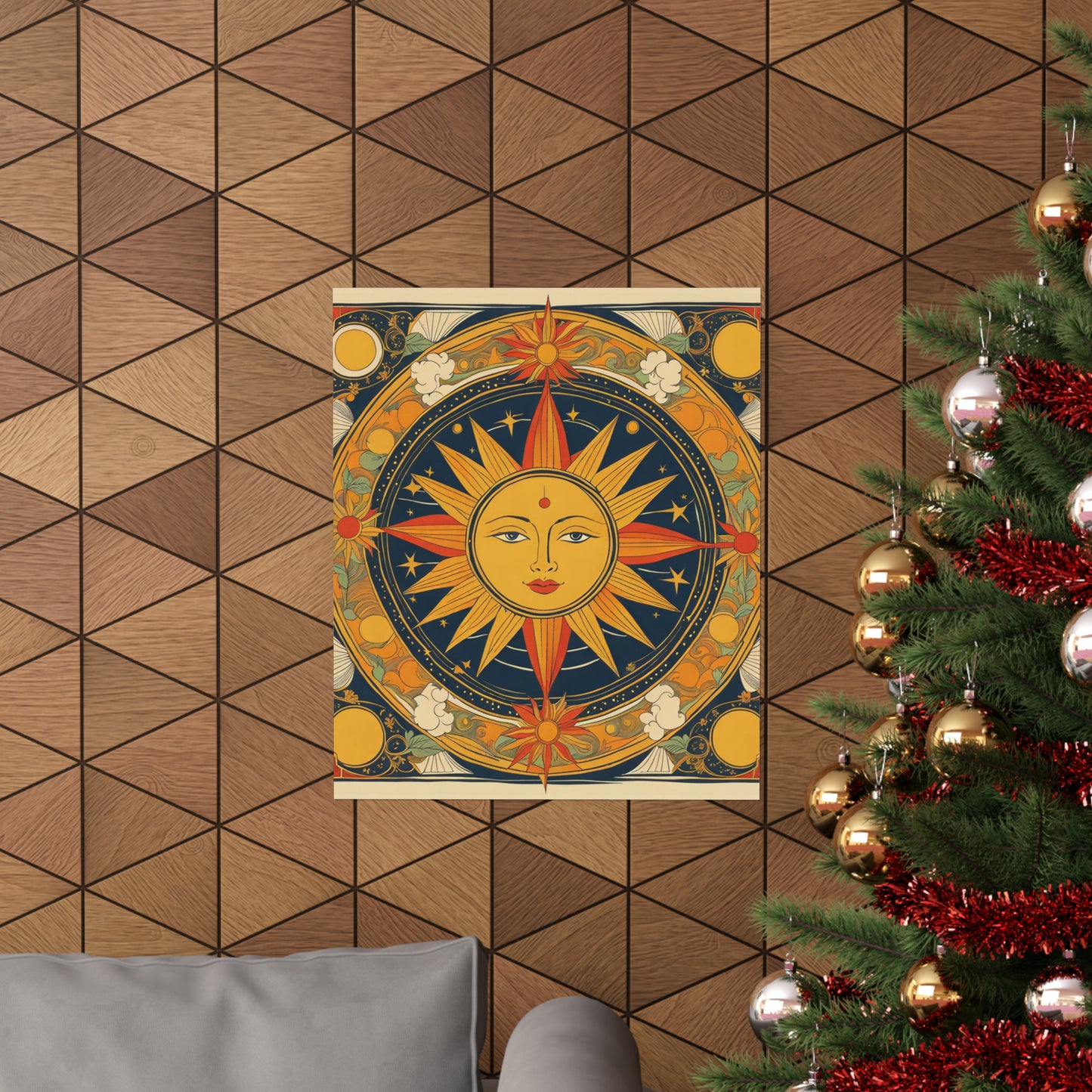 "Nara Yoshimoto-Inspired 'The Sun' Poster Print" by PenPencilArt
