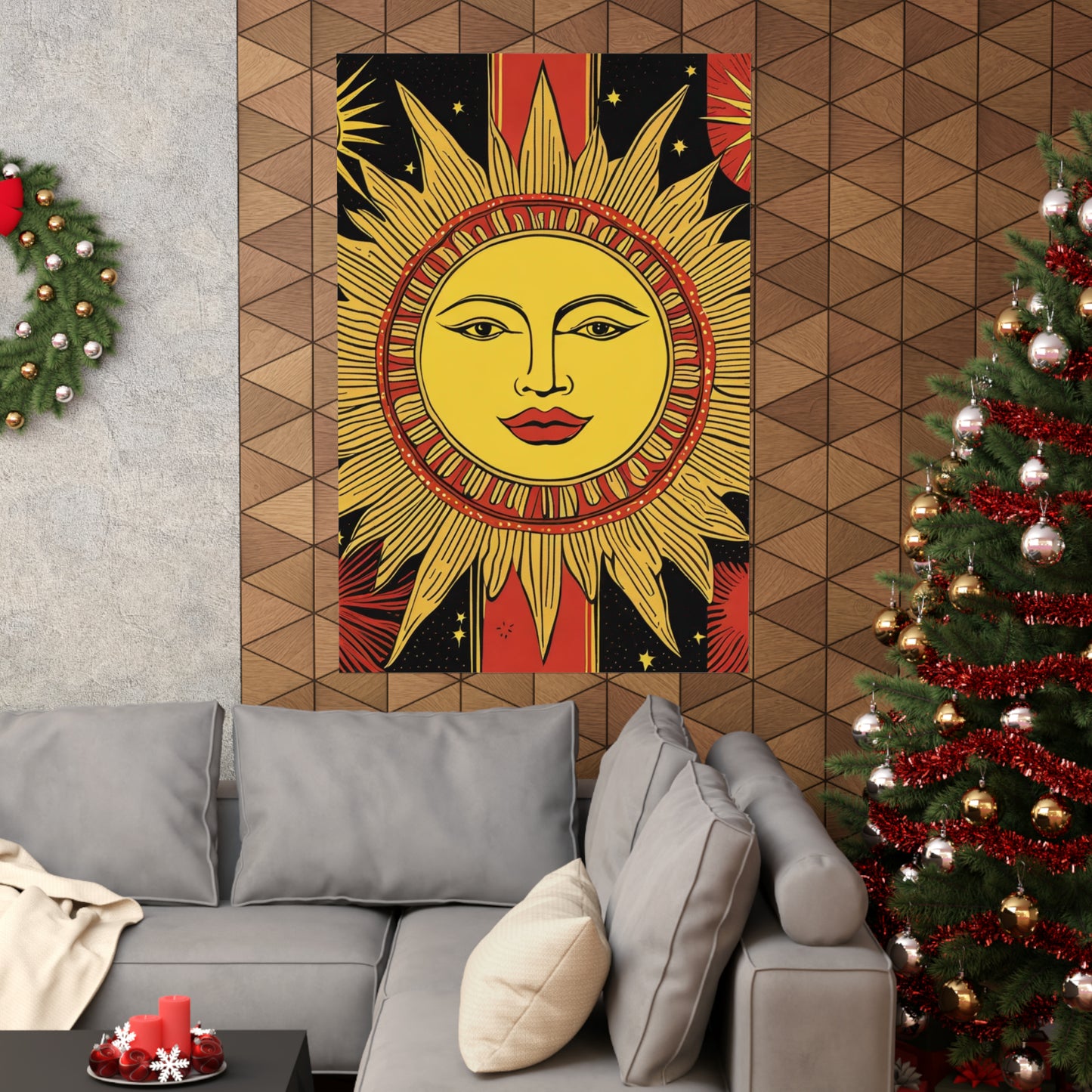 "Andy Warhol Inspired "The Sun" Poster Print" by PenPencilArt