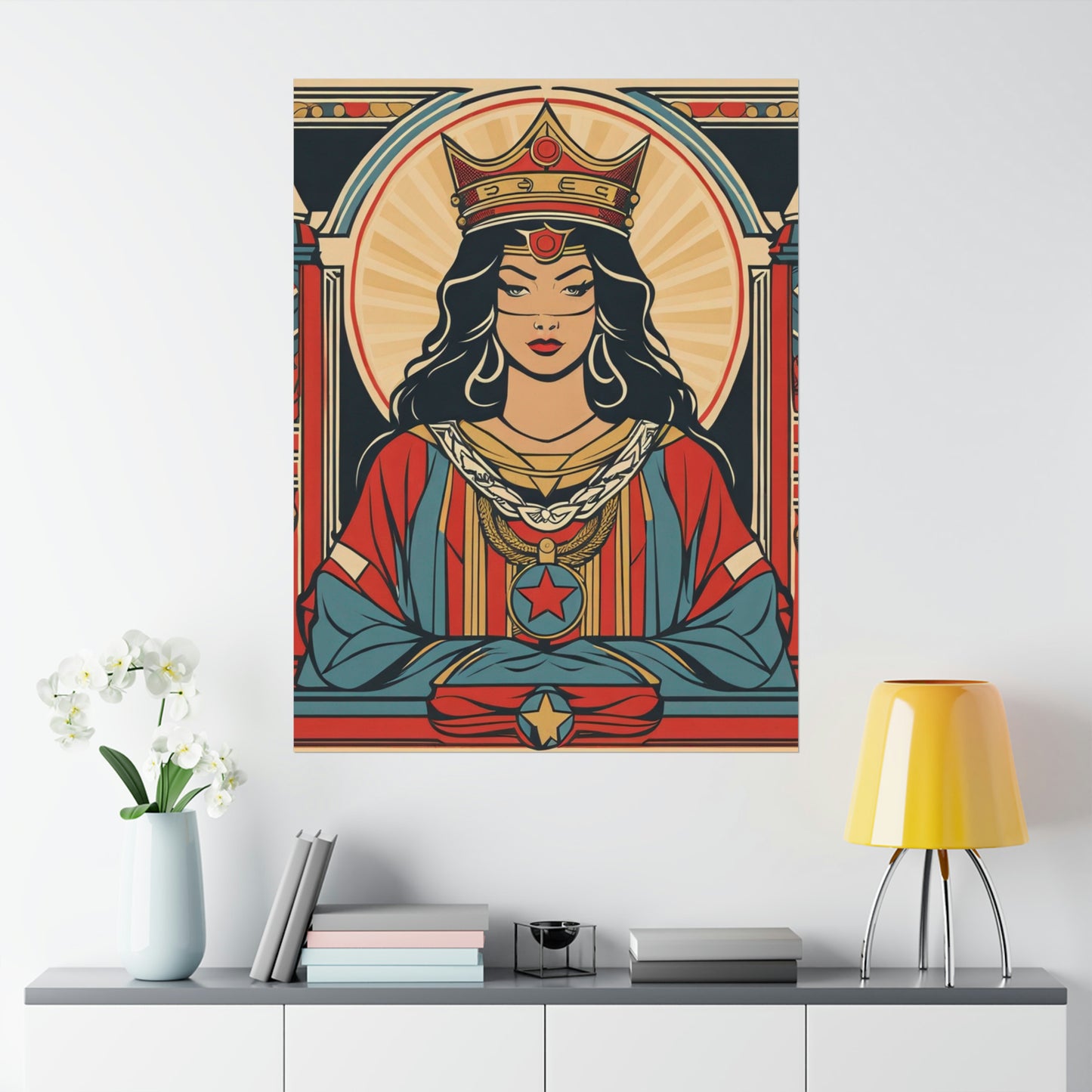 "Justice Inspired Nara Yoshimoto Poster Prints" by PenPencilArt