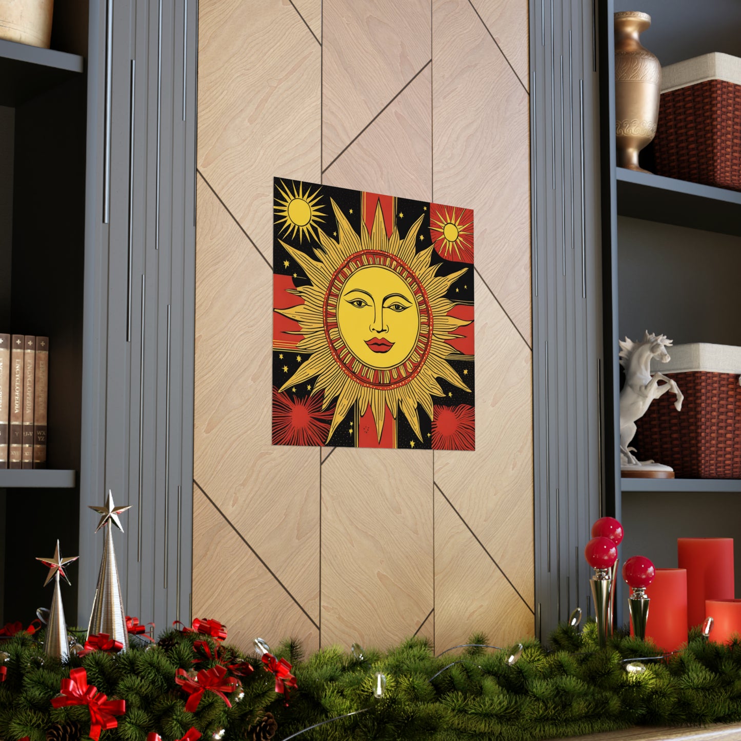 "Andy Warhol Inspired "The Sun" Poster Print" by PenPencilArt