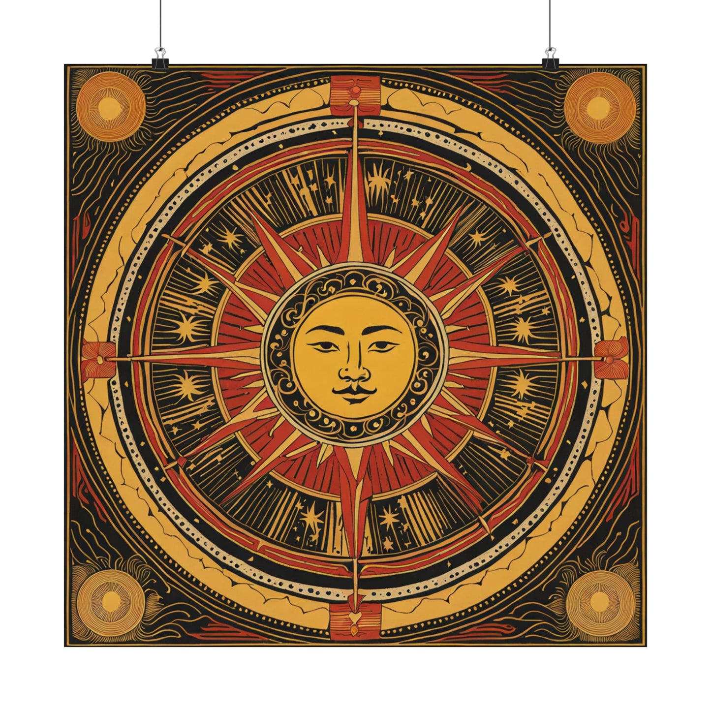 "Ai Weiwei Inspired 'The Sun' Art Poster Prints" by PenPencilArt