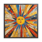 "Jasper Johns Inspired Sun Poster Print" by PenPencilArt