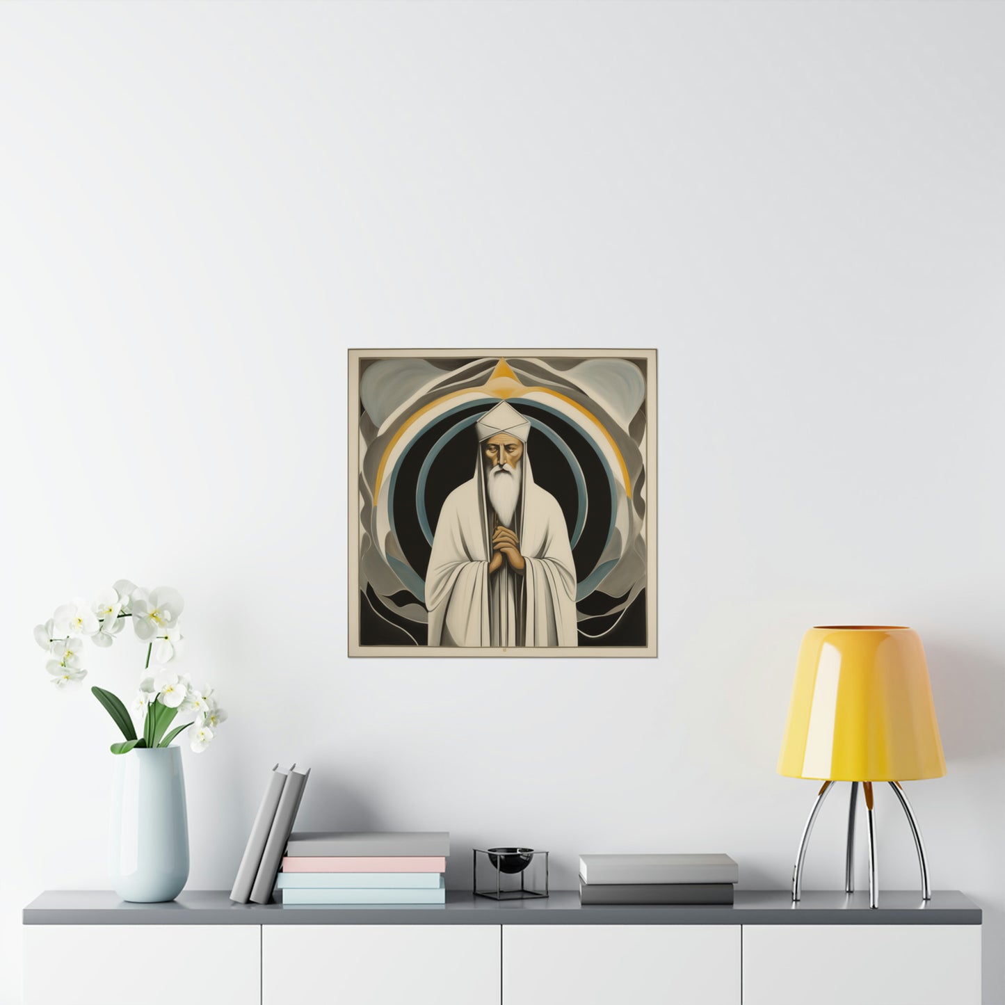 "The Hermit: A Poster Print Inspired by Georgia O'Keeffe" by PenPencilArt