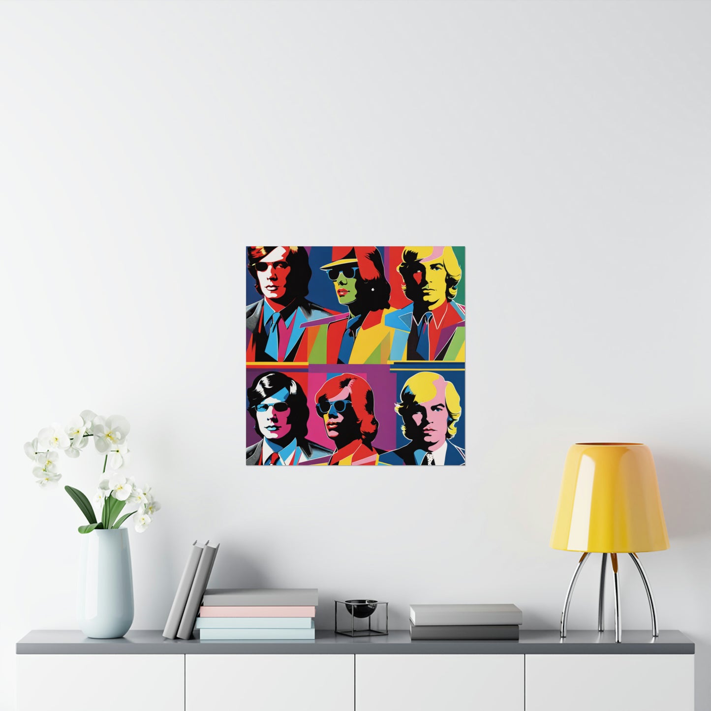 "Andy Warhol-Inspired Justice Poster Prints for Home Decor" by PenPencilArt