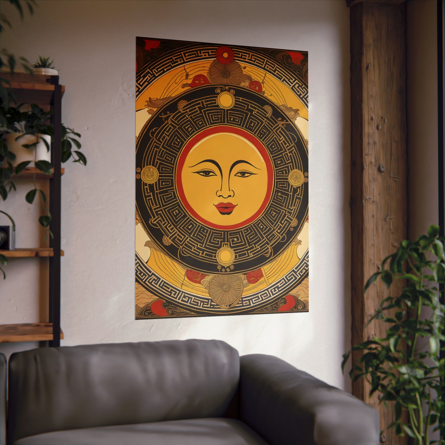 "Qiu Ying Inspired 'The Sun' Poster Prints" by PenPencilArt