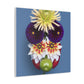"Jeff Koons-Inspired Flower Canvas Prints" by PenPencilArt