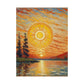 "Claude Monet-Inspired 'The Sun' Poster Print" by PenPencilArt