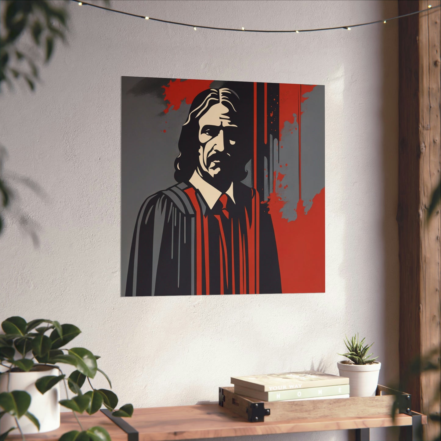 "Justice Print Inspired by Clyfford Still | Poster Wall Art Decor" by PenPencilArt