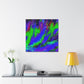 "Gallery Quality Aurora Borealis Canvas Print Inspired By Jackson Pollock" by PenPencilArt