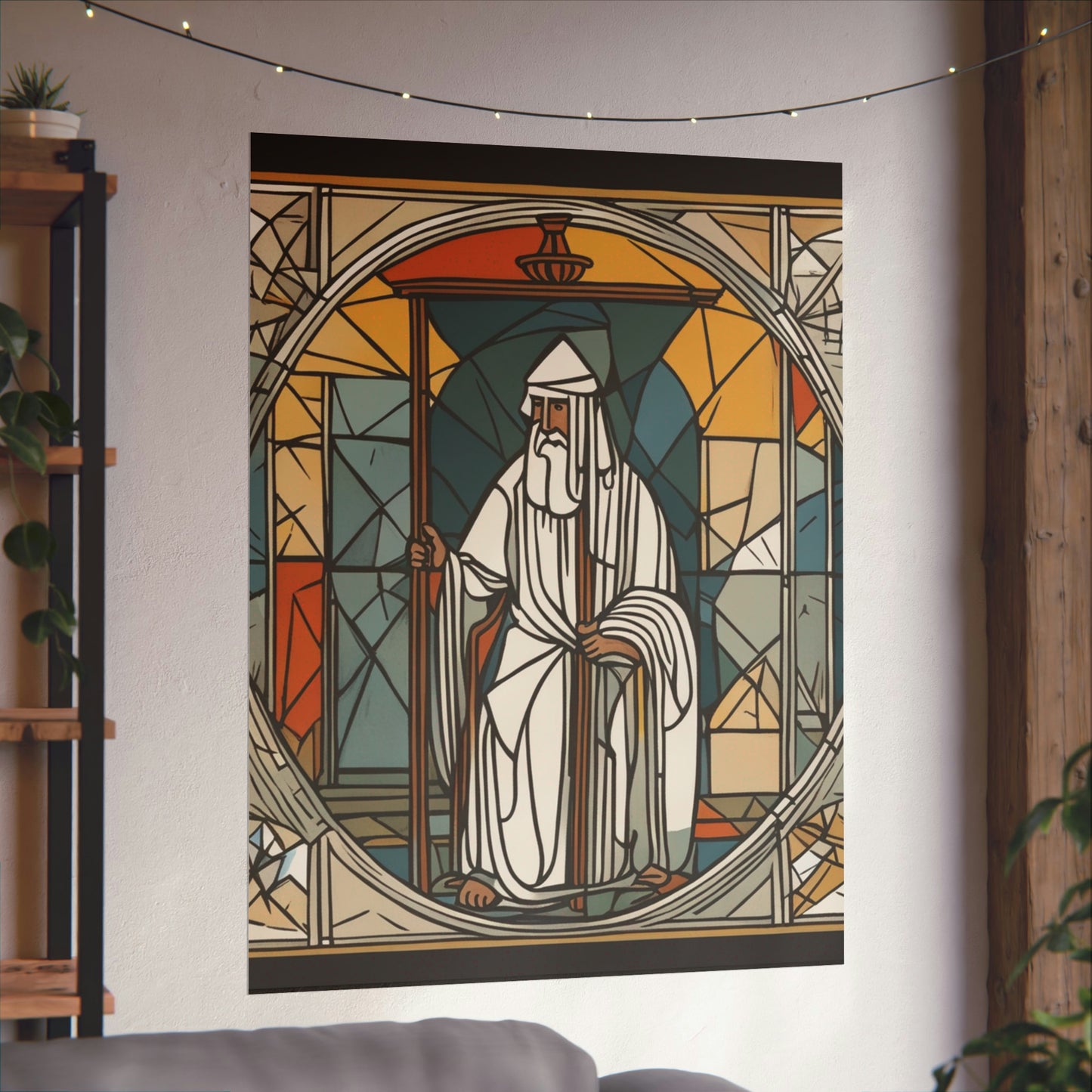 "Picasso-Inspired 'The Hermit' Poster Print" by PenPencilArt