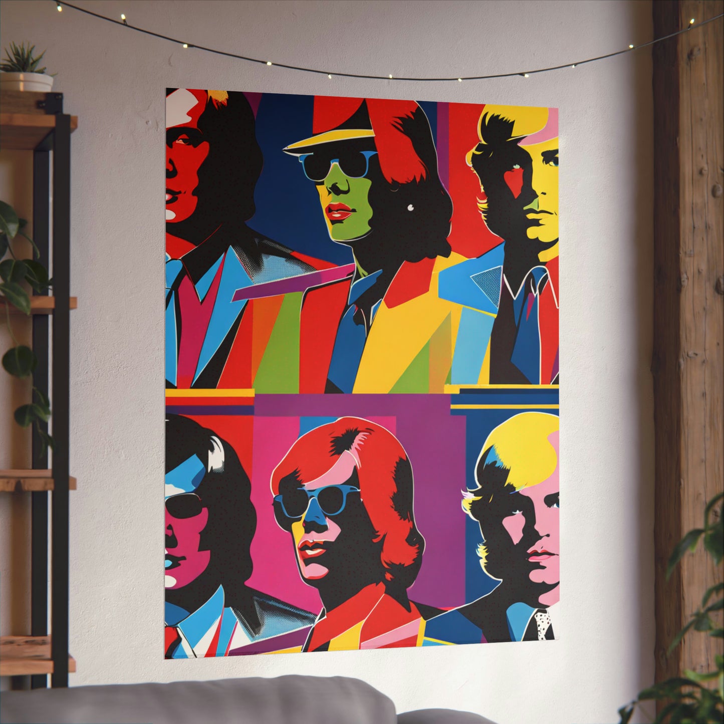 "Andy Warhol-Inspired Justice Poster Prints for Home Decor" by PenPencilArt