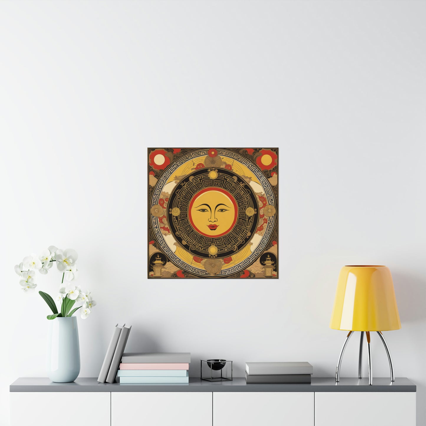 "Qiu Ying Inspired 'The Sun' Poster Prints" by PenPencilArt