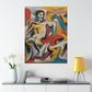 "Abstract Wall Art Inspired by Willem de Kooning's Deathin" by PenPencilArt