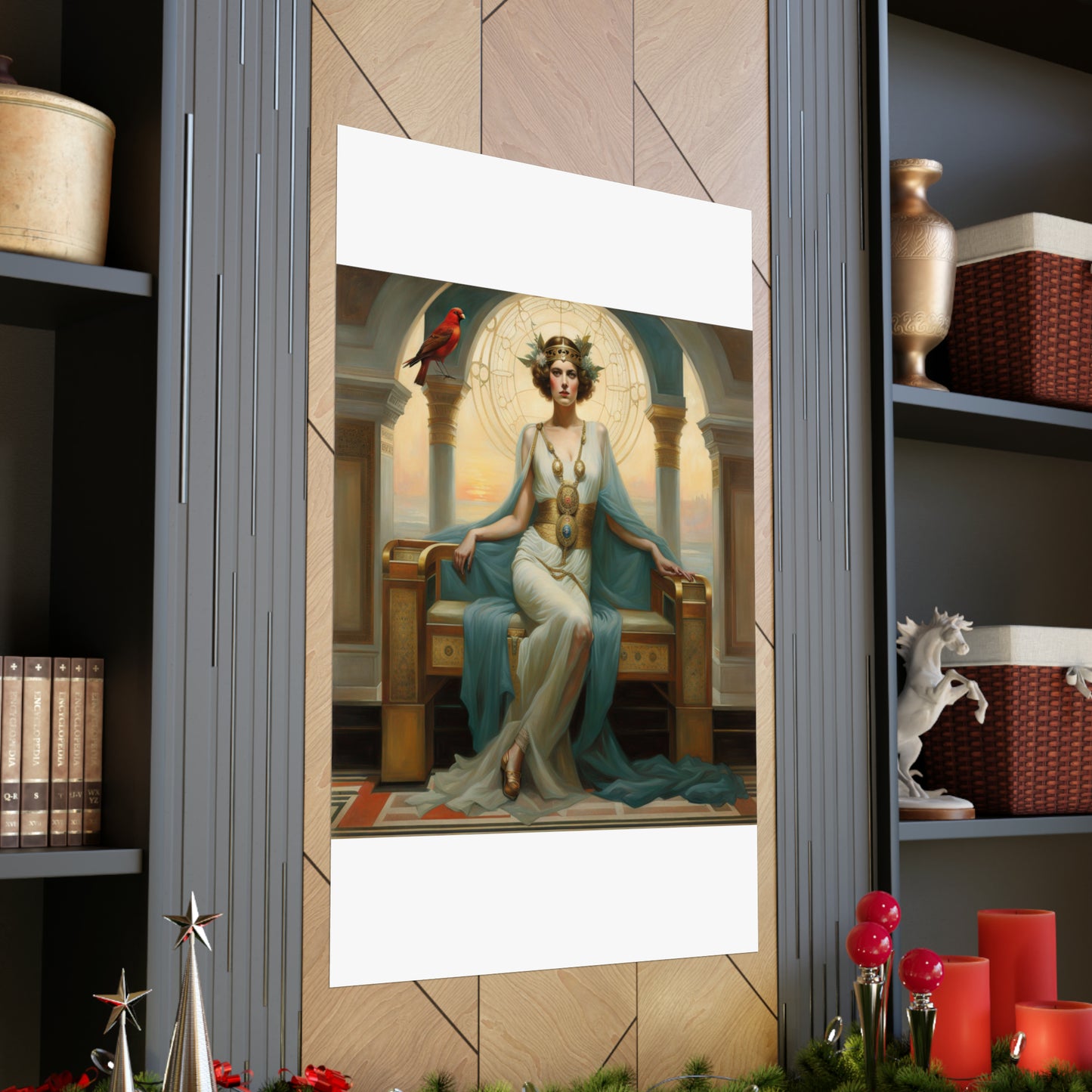 "Justice-Inspired Wall Poster Prints: Tom Bagshaw, Lawrence Alma-Tadema, Alphonse Mucha Art" by PenPencilArt