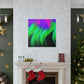 "Jasper Johns Inspired Aurora Borealis Canvas Print - An Artistic Addition to Your Home Decor" by PenPencilArt