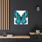 "James Gill-Inspired Blue Butterfly Canvas Prints" by PenPencilArt