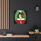 "Texas Tornado Canvas Print - Frida Kahlo Inspired Art" by PenPencilArt