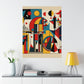 "Abstract Kandinsky-Inspired Justice Poster Print" by PenPencilArt