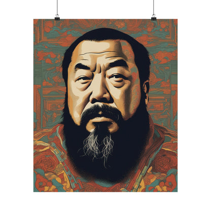 "Ai Weiwei-Inspired Death Print Poster" by PenPencilArt