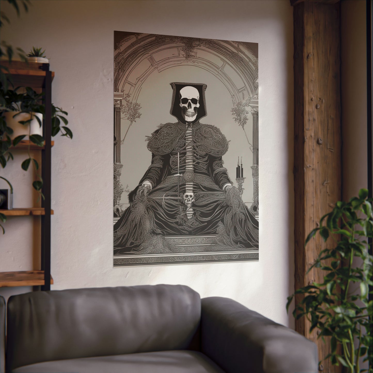 'Hariton Pushwagner-Inspired 'Death' Poster Print' by PenPencilArt