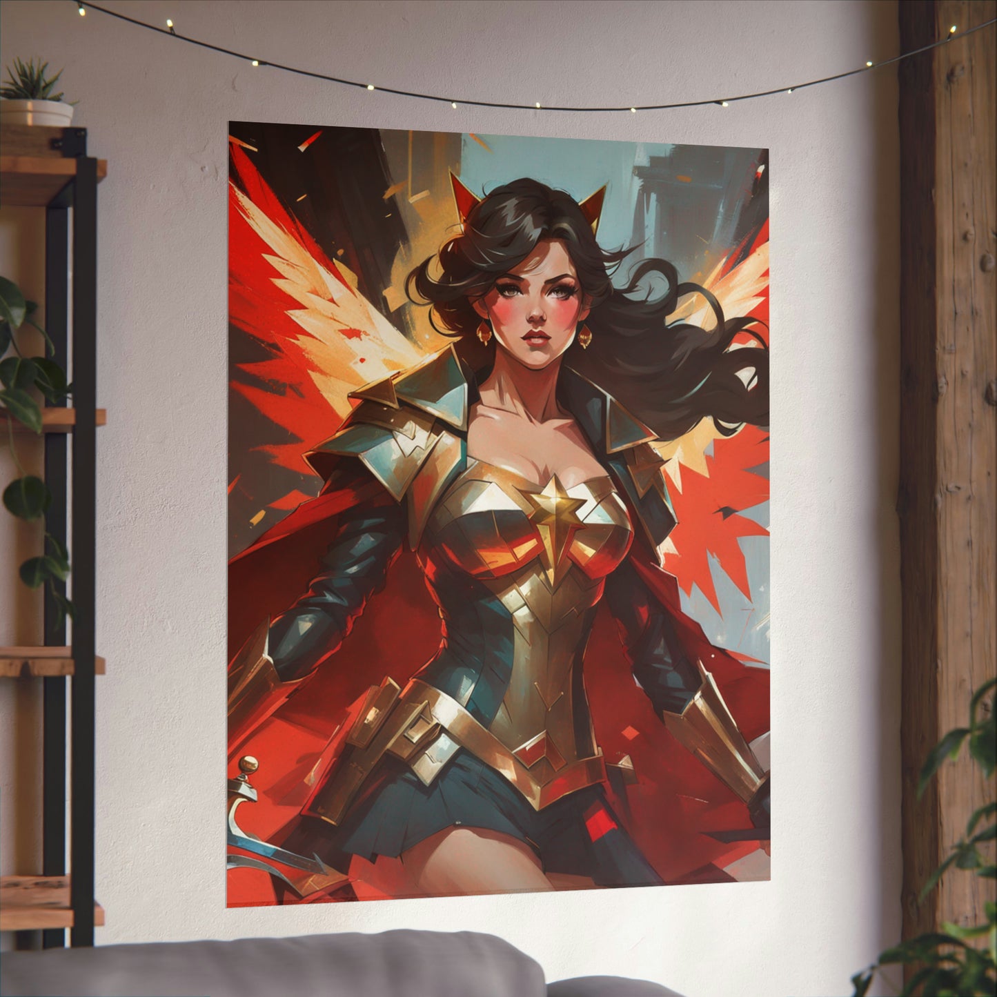 "Krenz Cushart-Inspired Justice Print from Kawacy & Neoism" by PenPencilArt