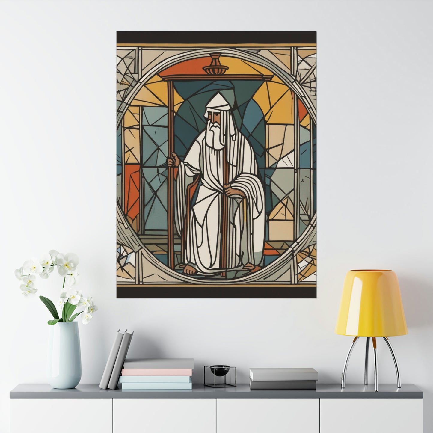 "Picasso-Inspired 'The Hermit' Poster Print" by PenPencilArt