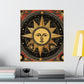 "Contemporary Wall Art Poster Print Featuring 'The Sun' by James Gill" by PenPencilArt