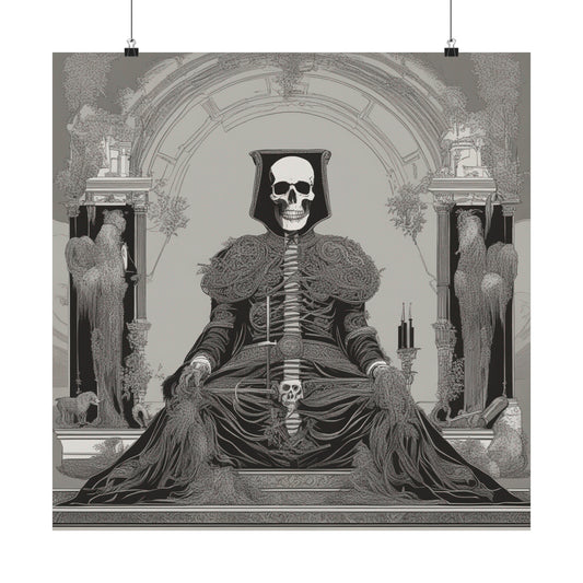 'Hariton Pushwagner-Inspired 'Death' Poster Print' by PenPencilArt