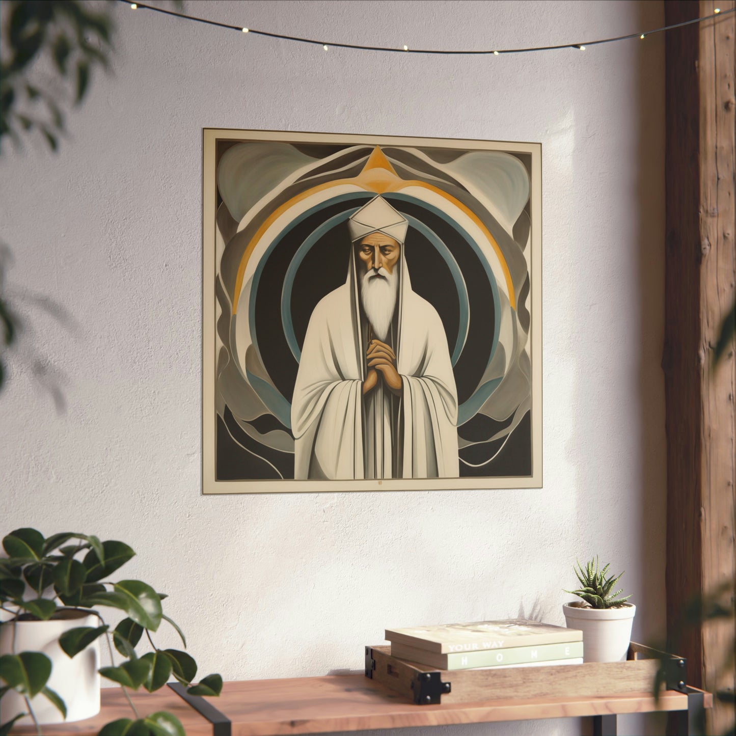 "The Hermit: A Poster Print Inspired by Georgia O'Keeffe" by PenPencilArt