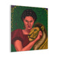 Frida Kahlo-Inspired Canvas Print for Strength and Style by PenPencilArt